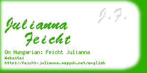 julianna feicht business card